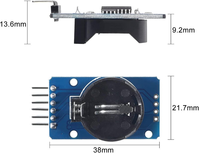 AiTrip 3PCS DS3231 Real Time Clock Module RTC Sensor High Precision AT24C32 IIC Timer Alarm Clock for Arduino Raspberry Pi - Image 2